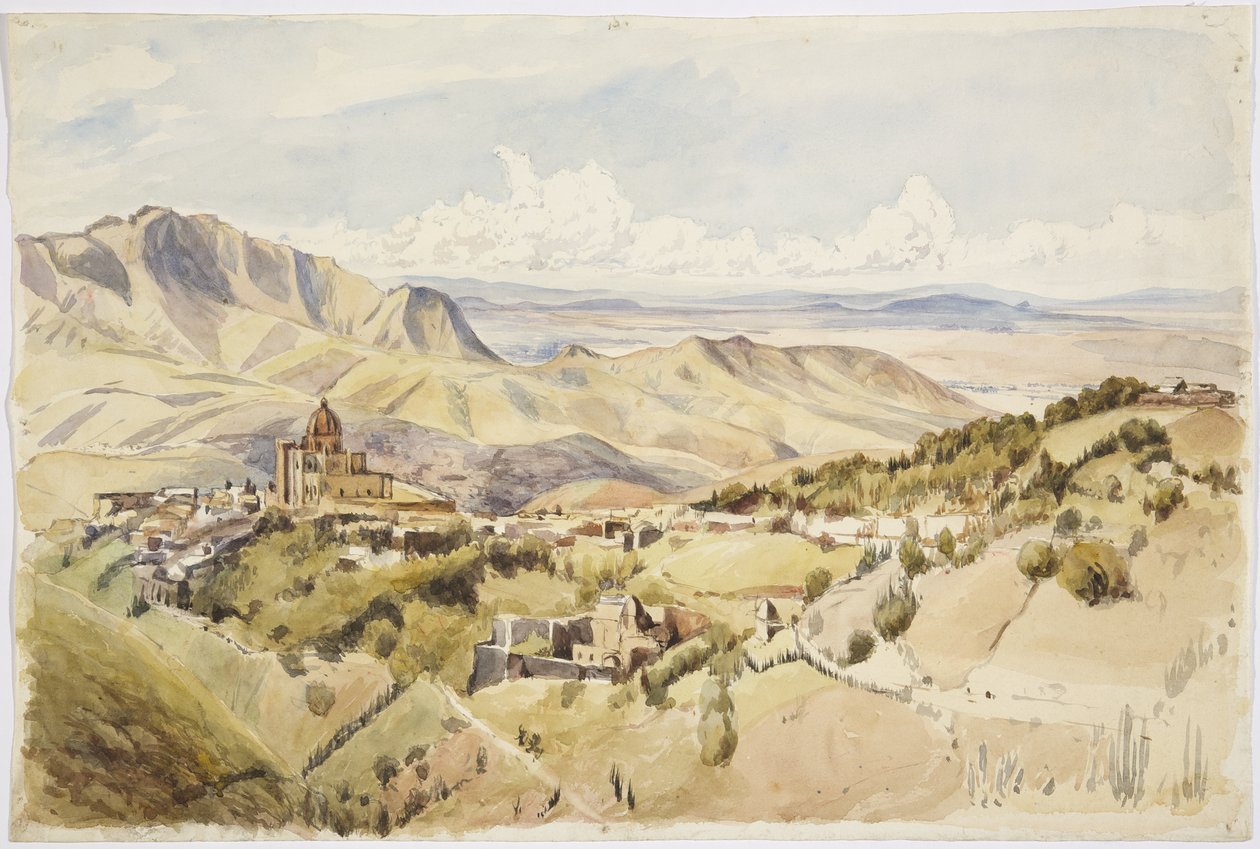 Ansicht in der Nähe von Guanajuato, Bundesstaat Guanajuato, Mexiko von Adela Breton