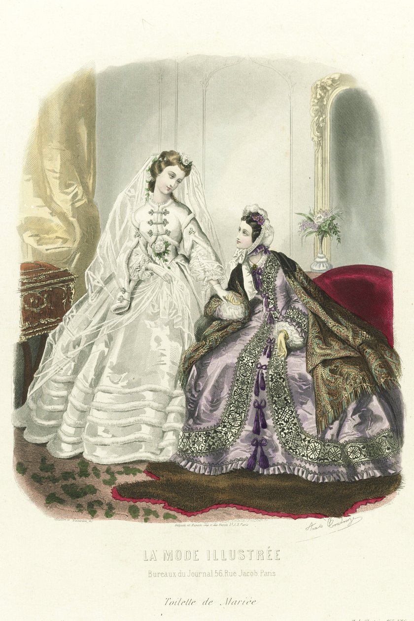 Brauttoilette von Adele Anais Toudouze