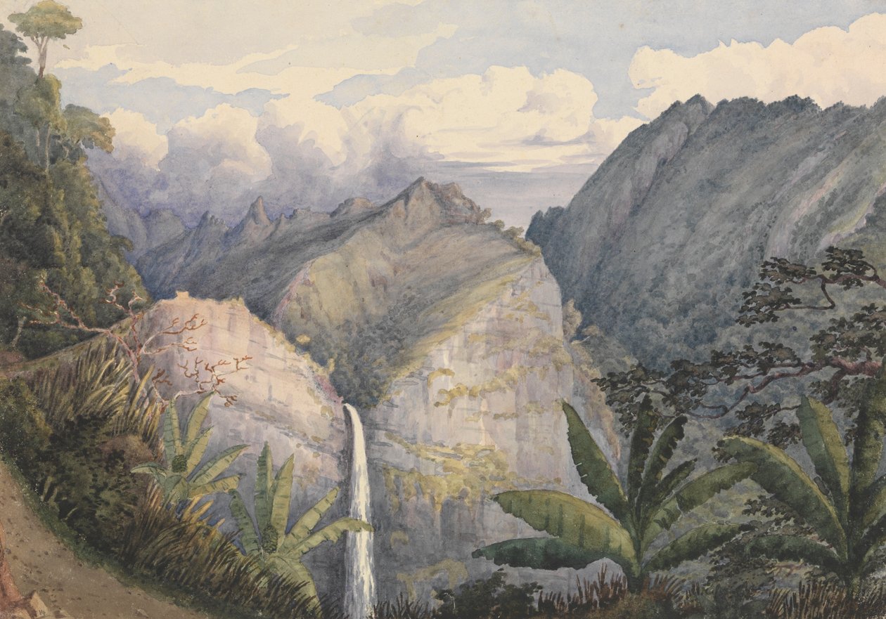 Fautaua, Tahiti, 25. August 1849 [Gesellschaftsinseln] von Admiral Sir Edward Gennys Fanshawe
