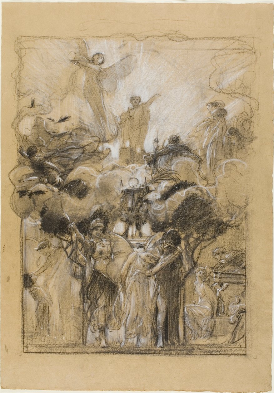 Gruppenkomposition aus Fantasia Enchained von Adolf Hiremy Hirschl
