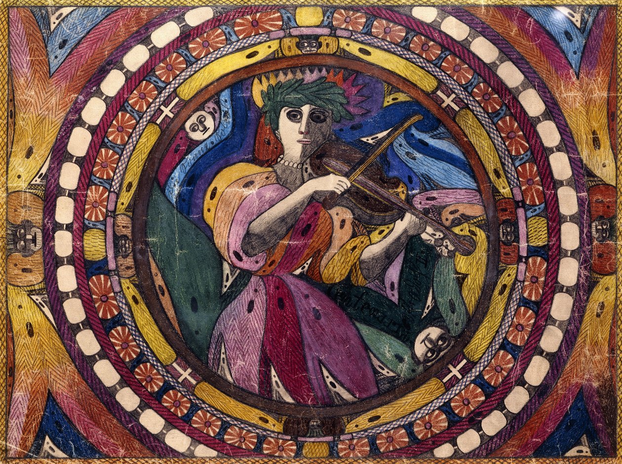 Heilige Centtenaaia von Adolf Wolfli