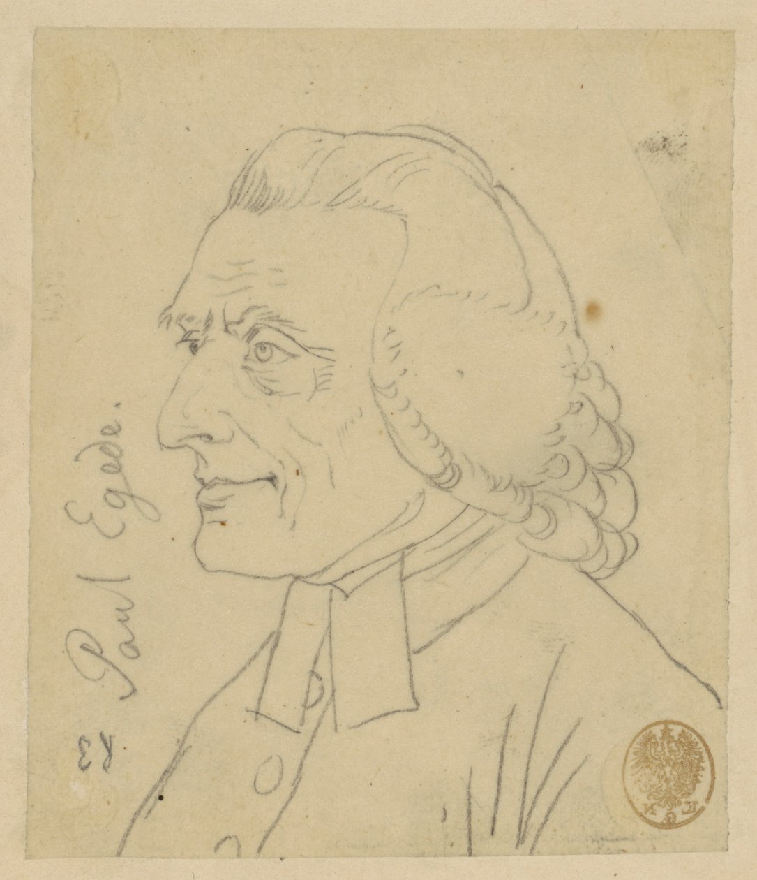 Paul Egede. Pfarrer von Adolph Menzel