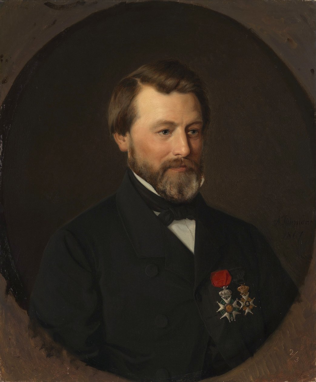 Porträt von Emil Tidemand, dem Bruder des Künstlers von Adolph Tidemand