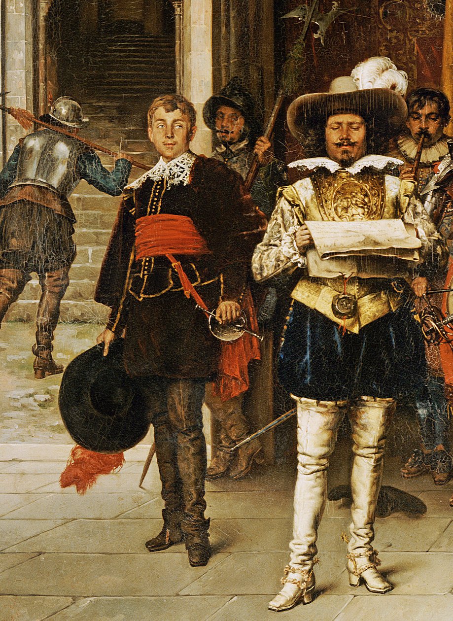 Musketiere des Königs von Adolphe Alexandre Lesrel