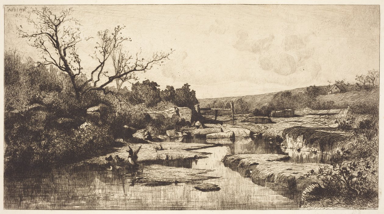 Landschaft von Adolphe Appian