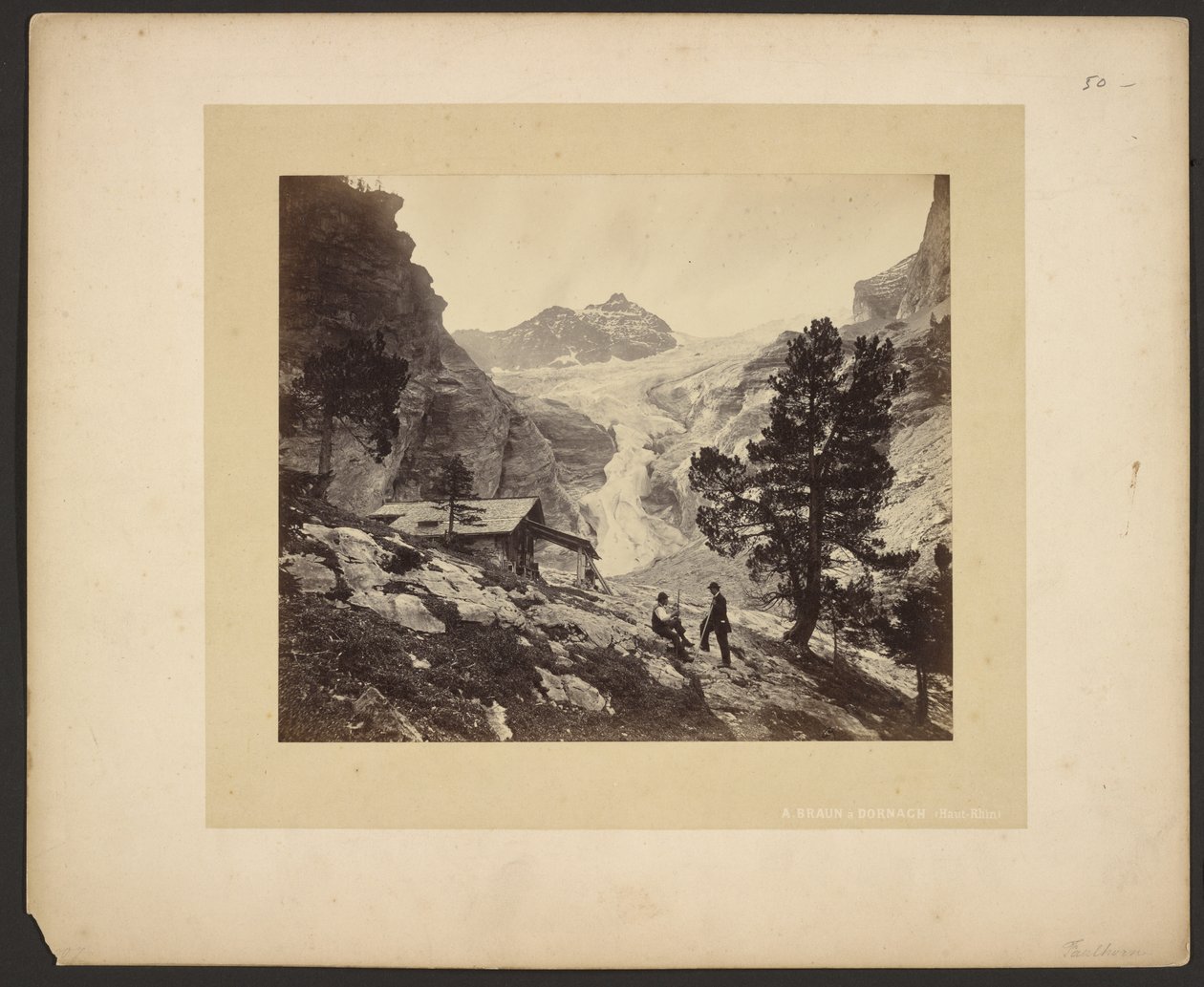 Alpenblick am Faulhorn von Adolphe Braun