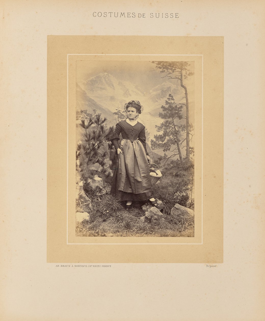 Kanton Graubünden von Adolphe Braun