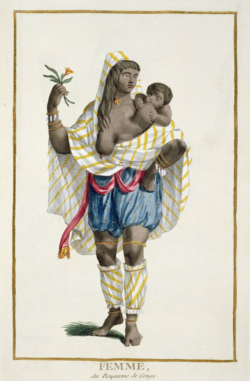 Eine Frau aus dem Kongo, aus 