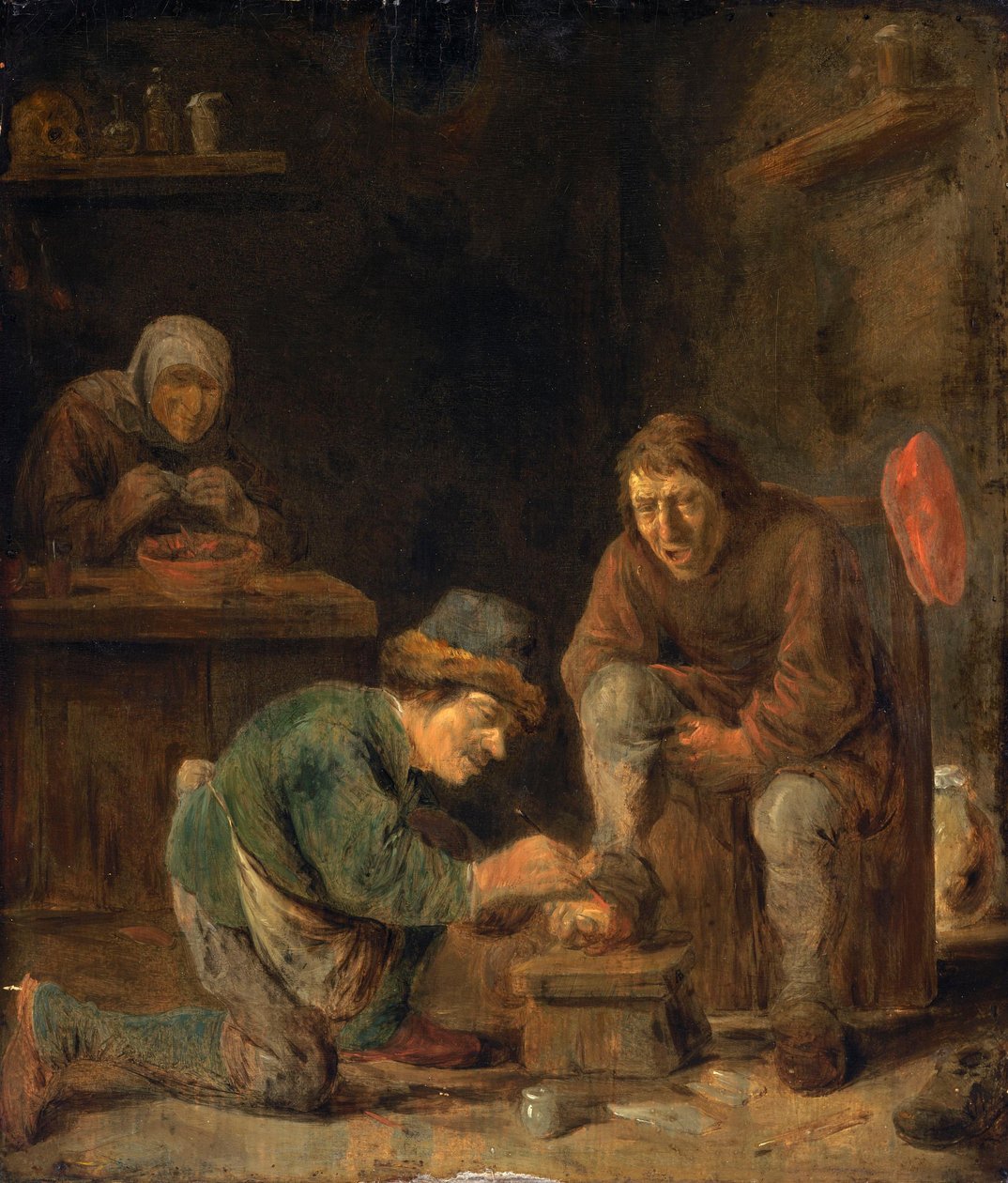 Der Fußarzt von Adriaen Brouwer