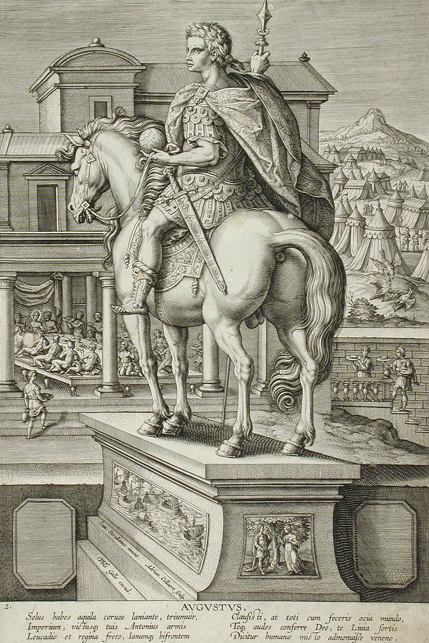 Augustus von Adriaen Collaert