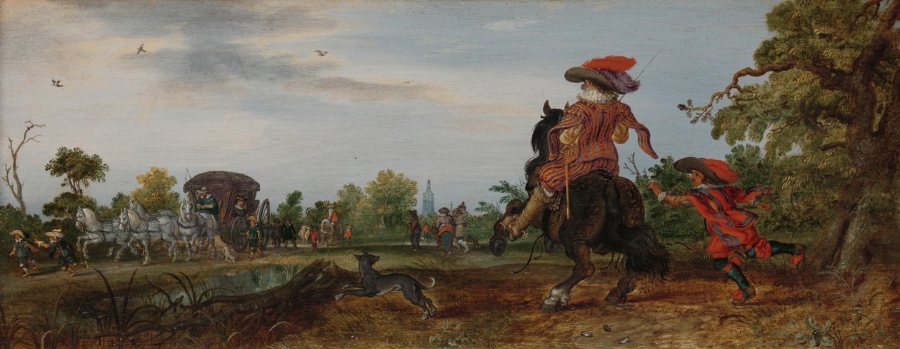 Sommer (Begrüßung), 1625 von Adriaen Pietersz van de Venne