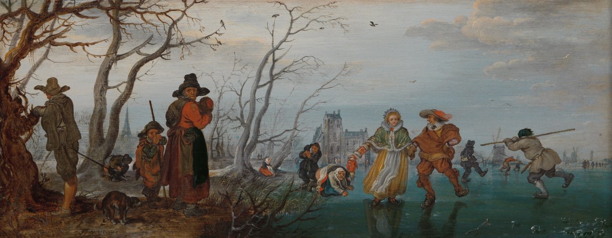 Winter von Adriaen Pietersz. van de Venne