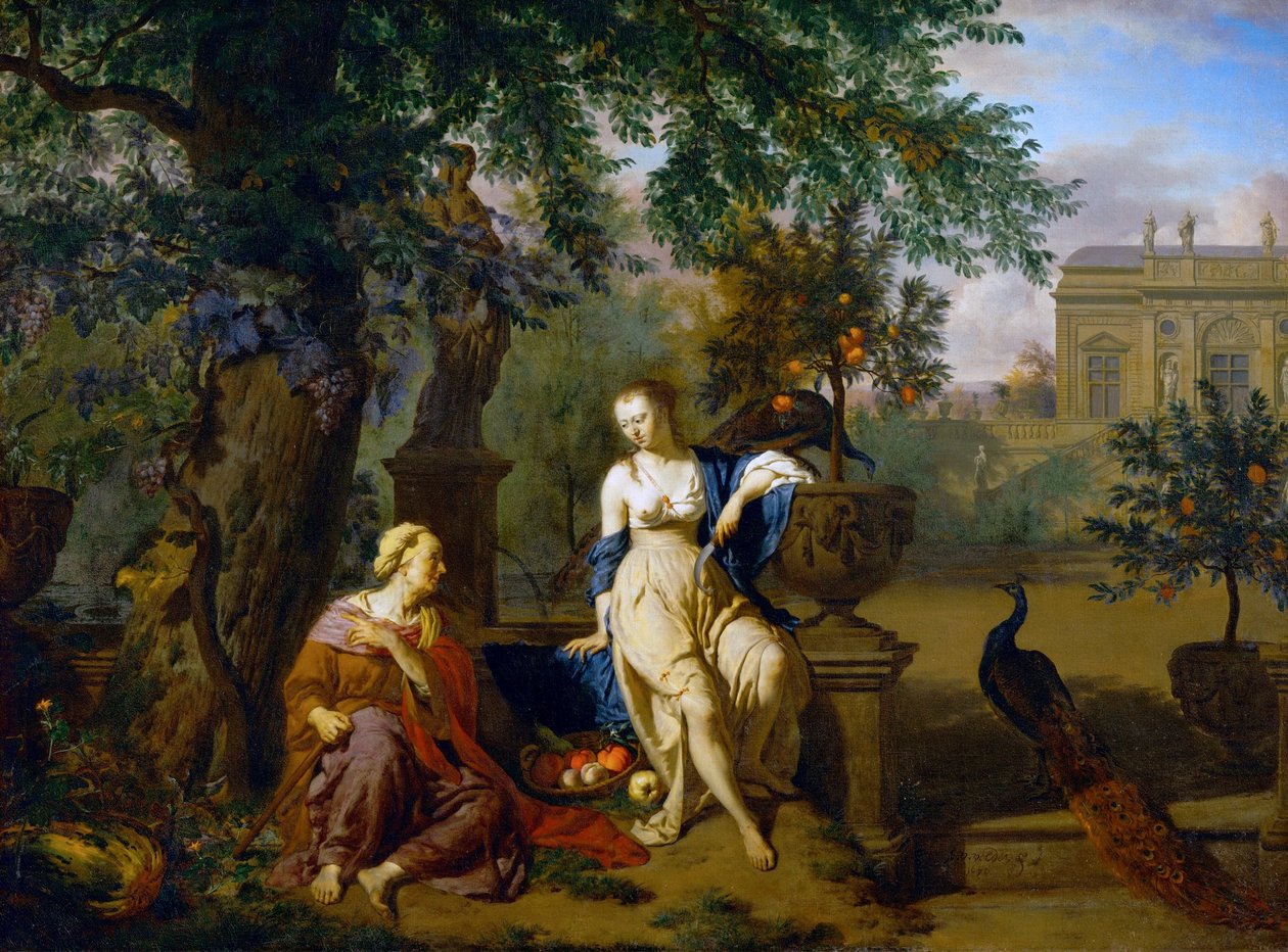Vertumnus und Pomona von Adriaen van de Velde