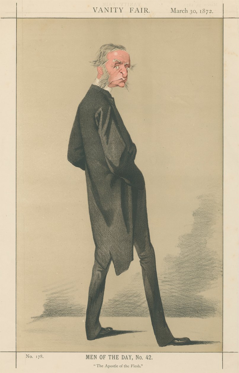 Der Apostel des Fleisches, Kanon Kingsley (Vanity Fair Serie) von Adriano Cecioni