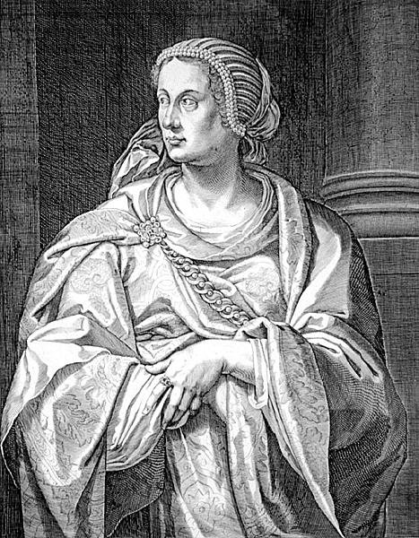 Albia Terenta, Mutter von Otho von Aegidius Sadeler or Saedeler
