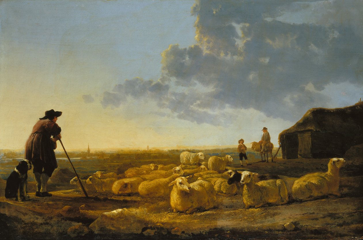 Schafherde auf der Weide von Aelbert Cuyp