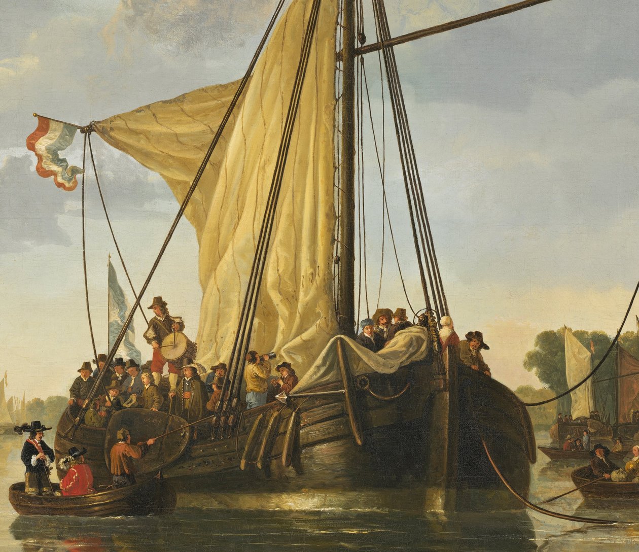Die Maas bei Dordrecht von Aelbert Cuyp