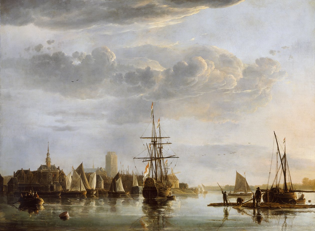 Ansicht von Dordrecht, ca. 1652-53 von Aelbert Cuyp