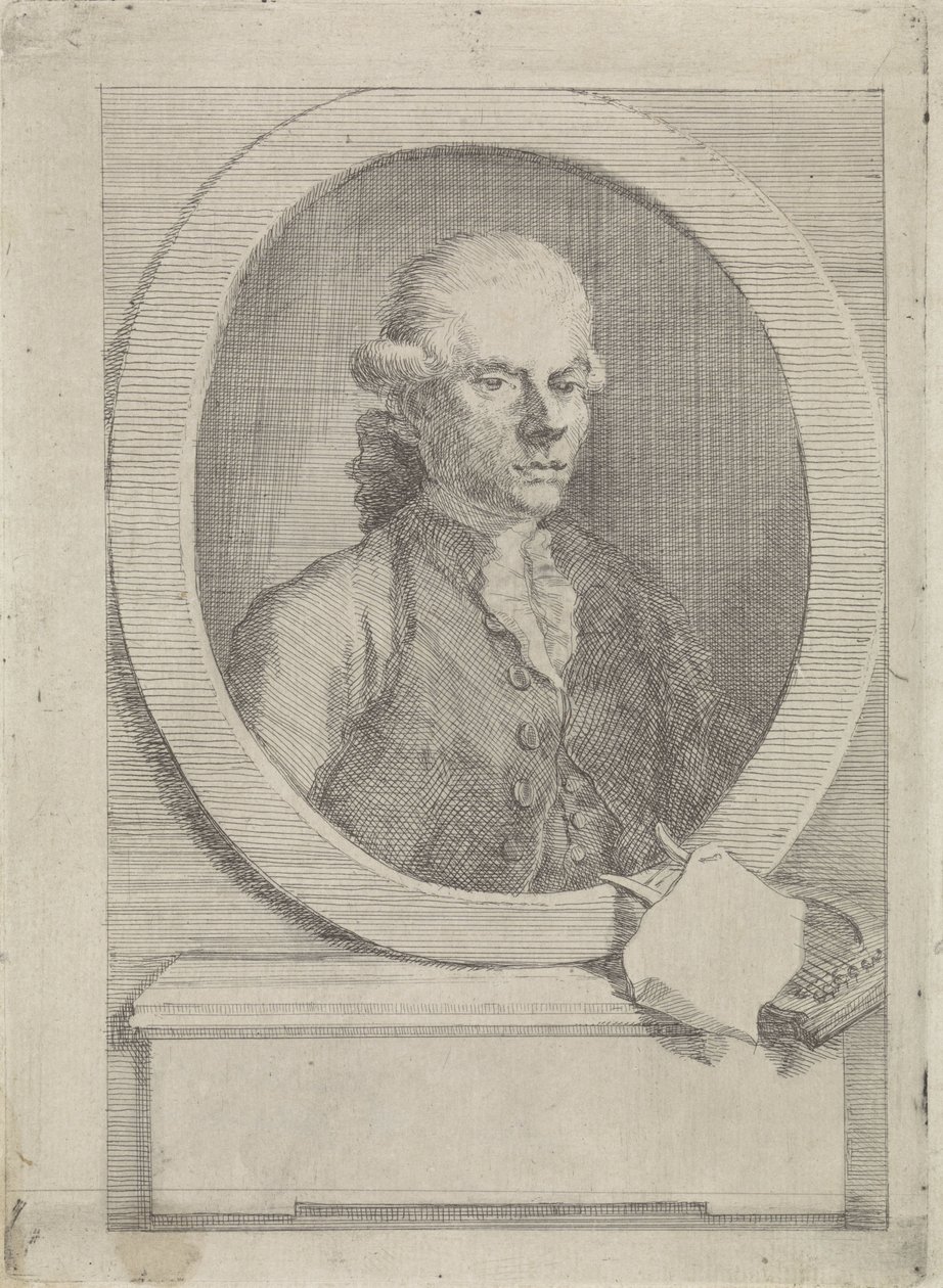 Porträt von Jan van Os von Aert Schouman