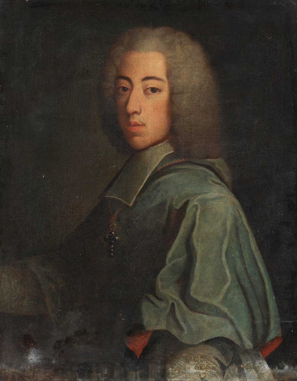 Bildnis des Johann Theodor (1703-1763), Sohn des Kurfürsten Max Emanuel von Bayern von After Joseph Vivien