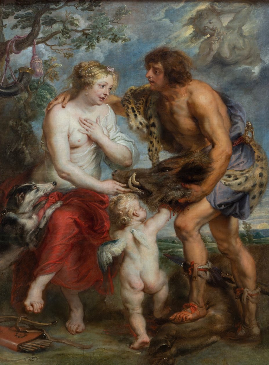 Meleager und Atalante von after Peter Paul Rubens
