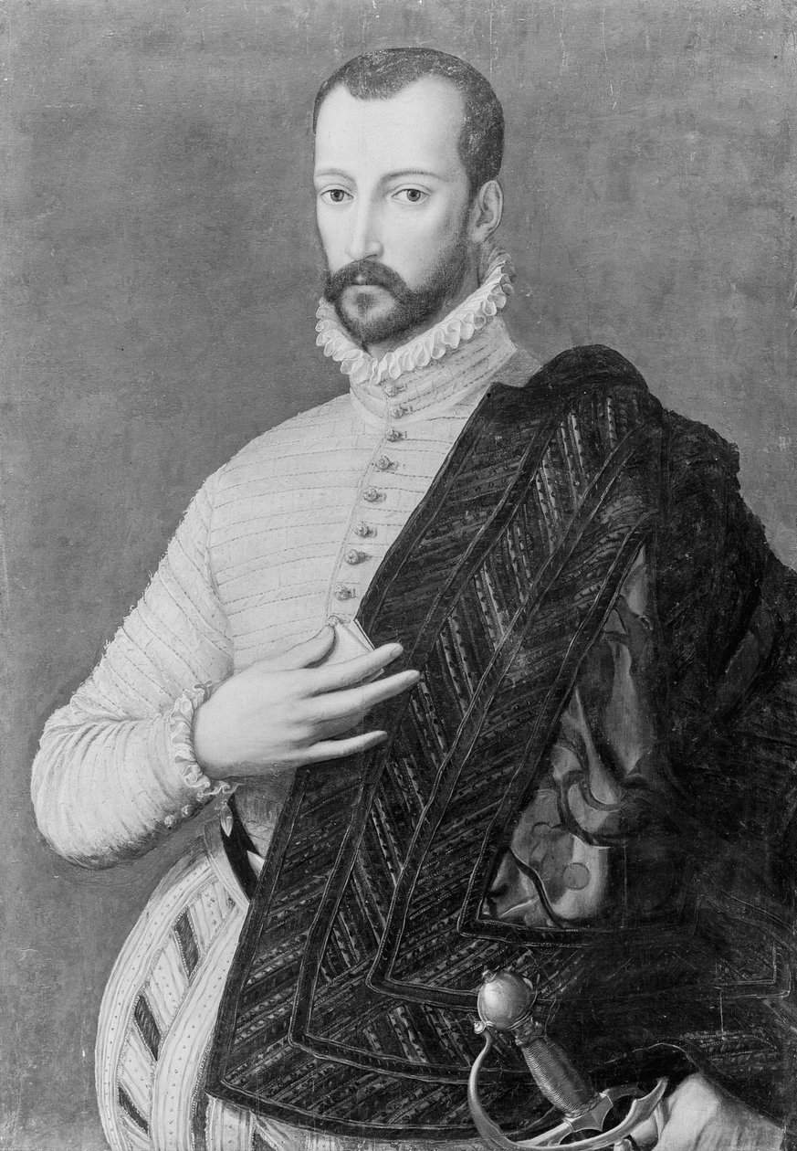 Männliches Bildnis von Agnolo Bronzino