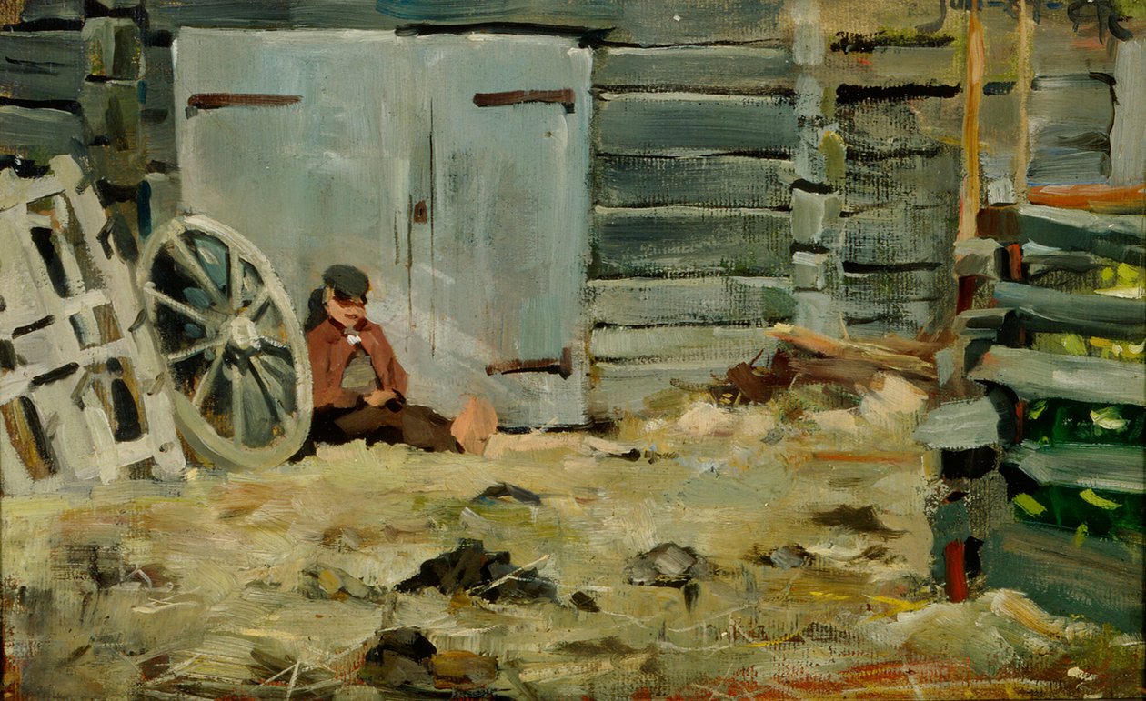 Im Sonnenschein von Akseli Gallen-Kallela
