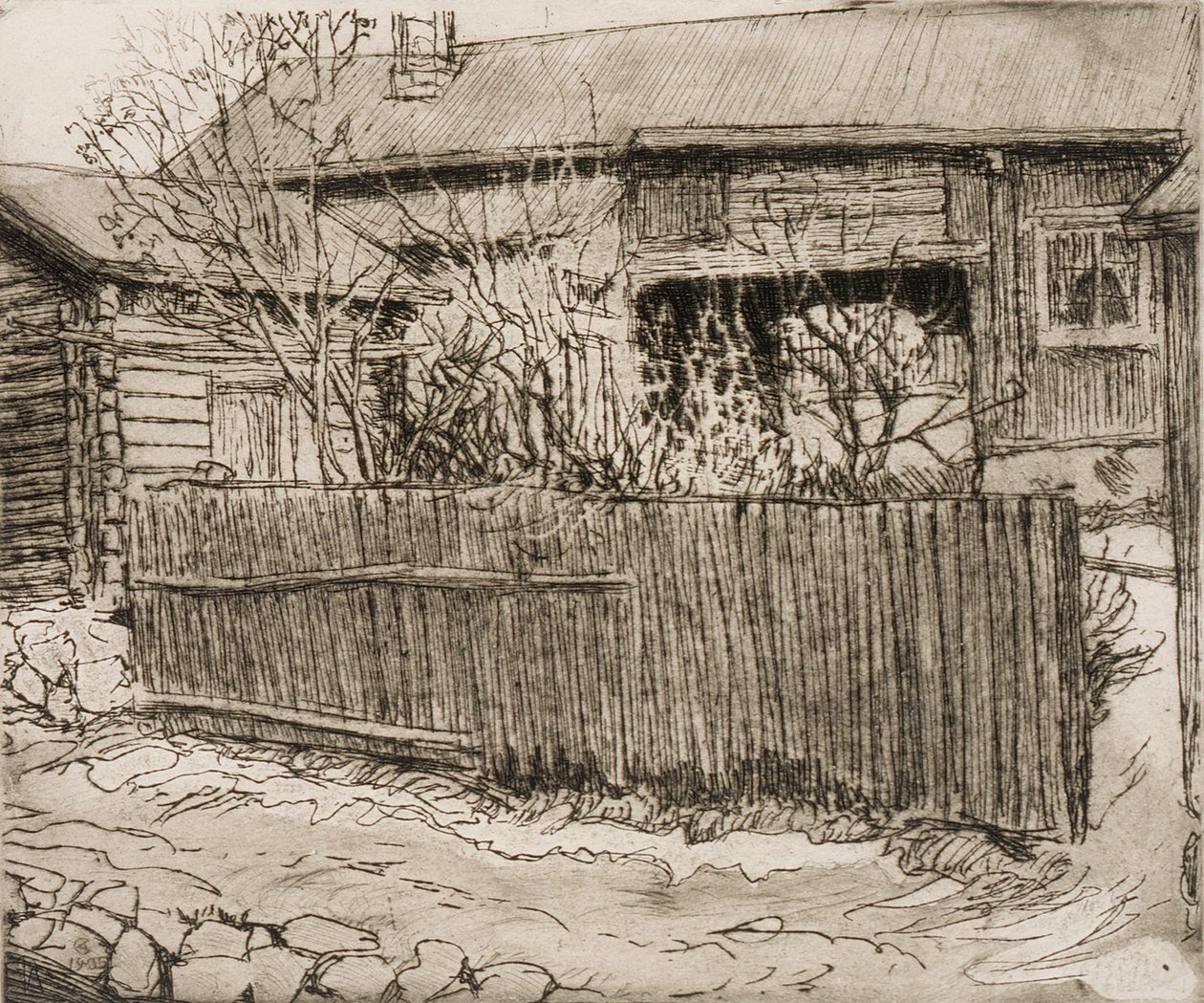 Kirstis Haus in Rauma von Akseli Gallen-Kallela