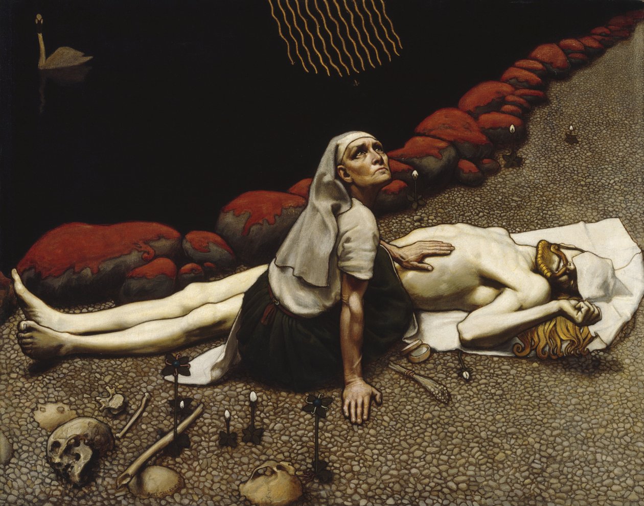 Lemminkäinens Mutter von Akseli Gallen-Kallela