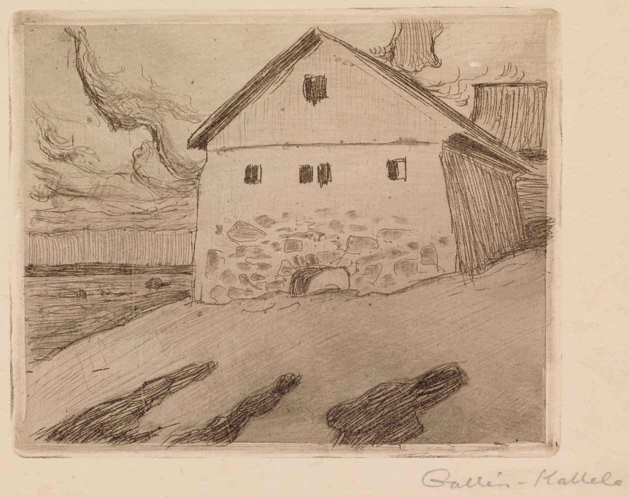 Ohne Titel von Akseli Gallen-Kallela