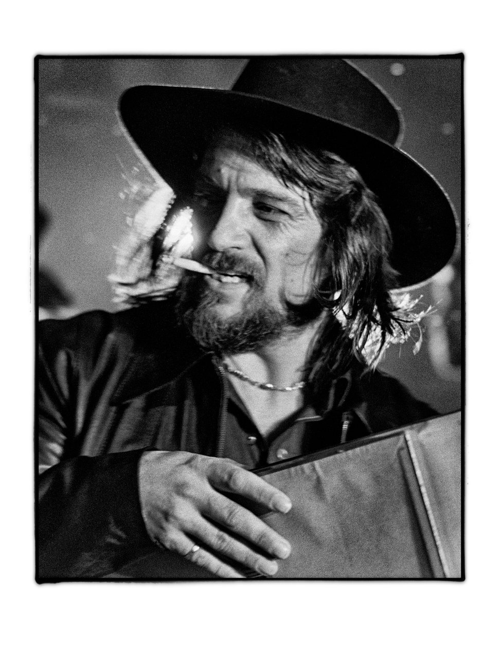 Waylon Jennings - Nashville Palace, Nashville, Tennessee - Oktober 1977 von Alan Messer