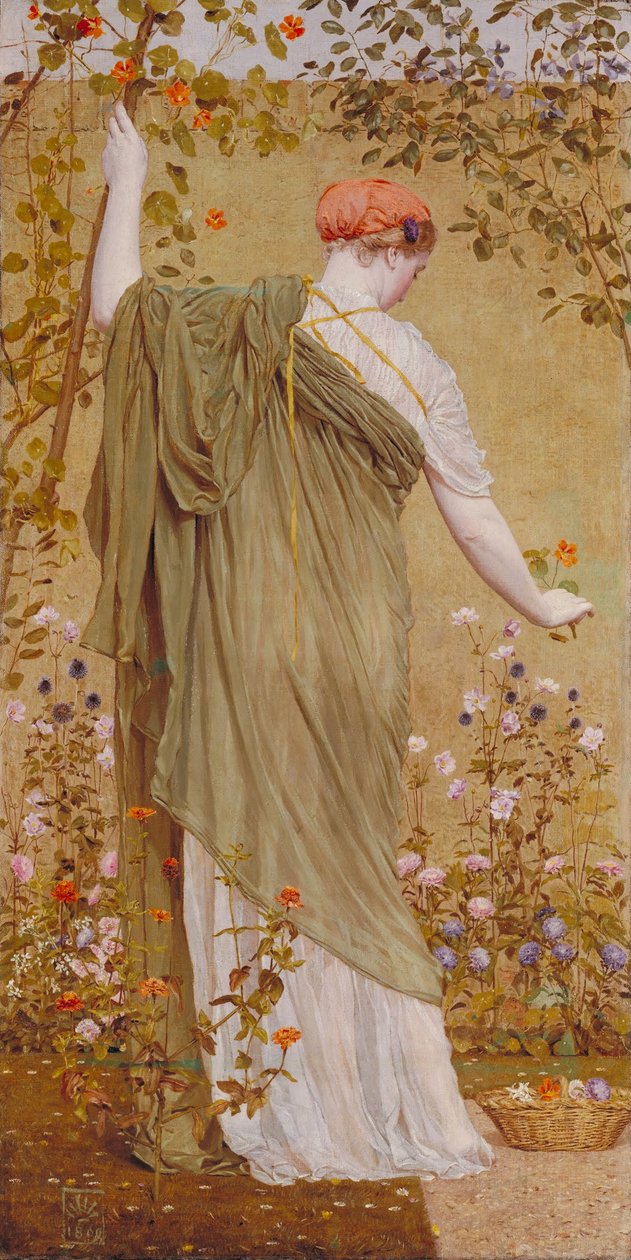 Ein Garten von Albert Joseph Moore