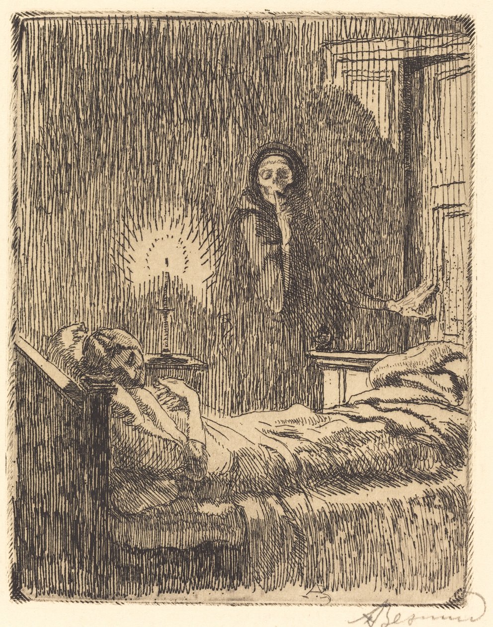 Diskret von Albert Besnard