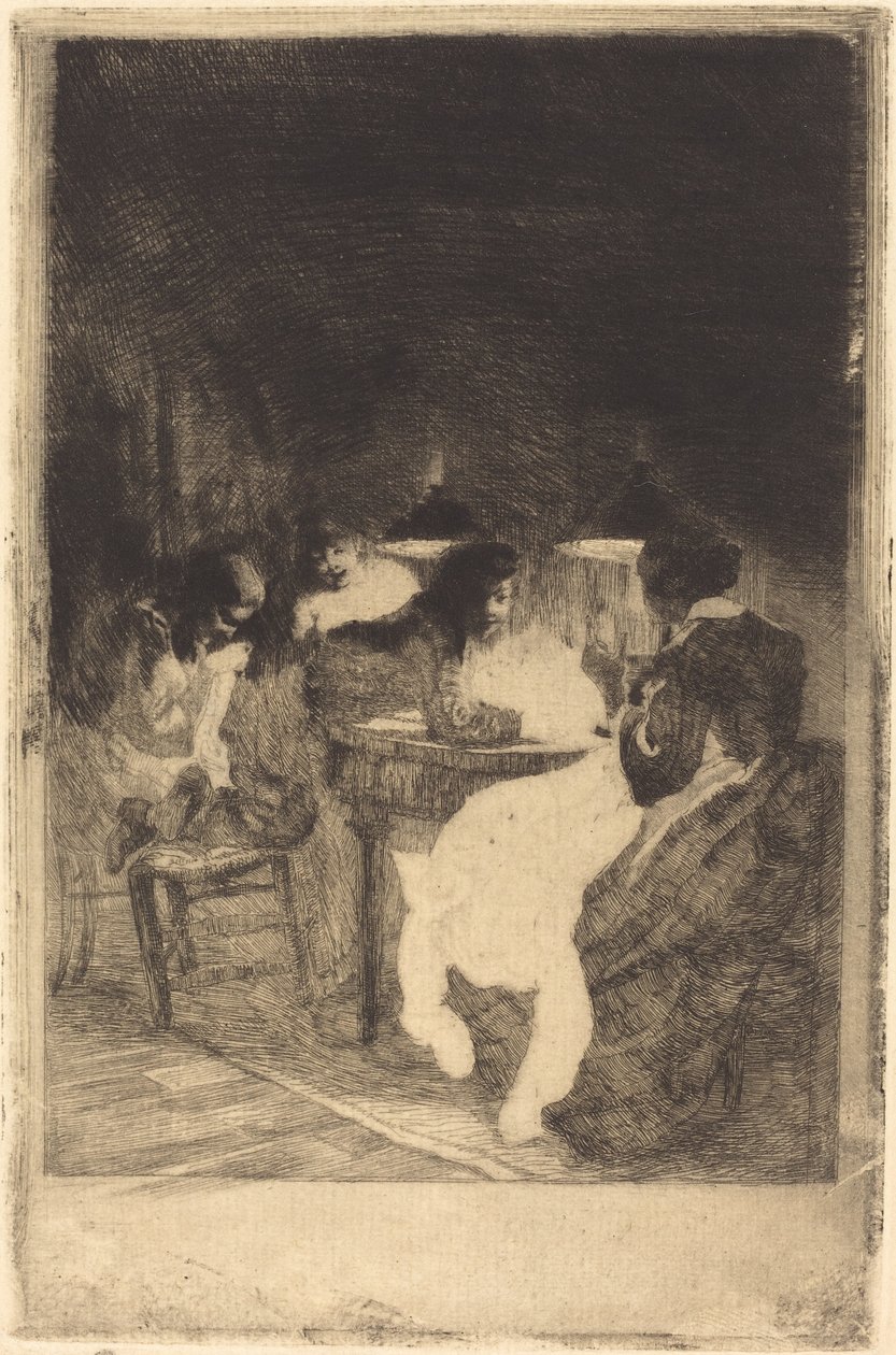 Die Kindheit von Pierre Clémenceau von Albert Besnard