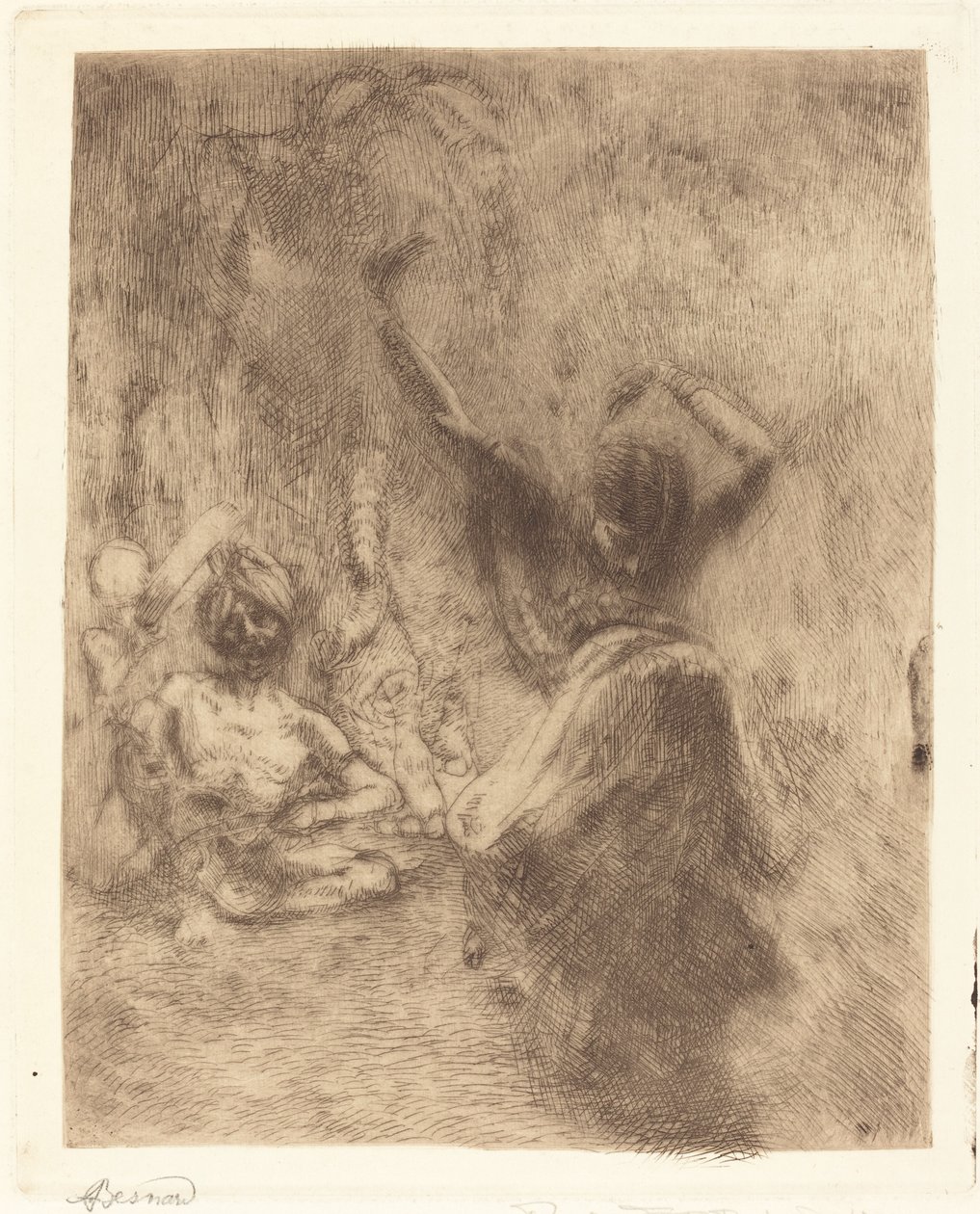 Die Tänzerin von Tanjore von Albert Besnard