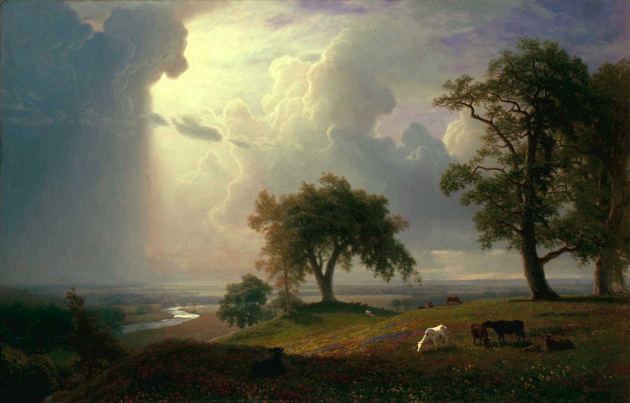 Frühling in Kalifornien von Albert Bierstadt