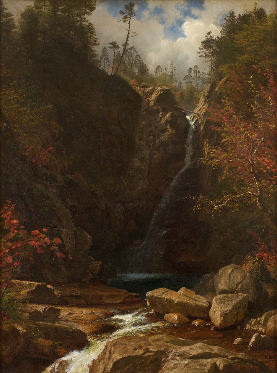 Glen Ellis Falls von Albert Bierstadt