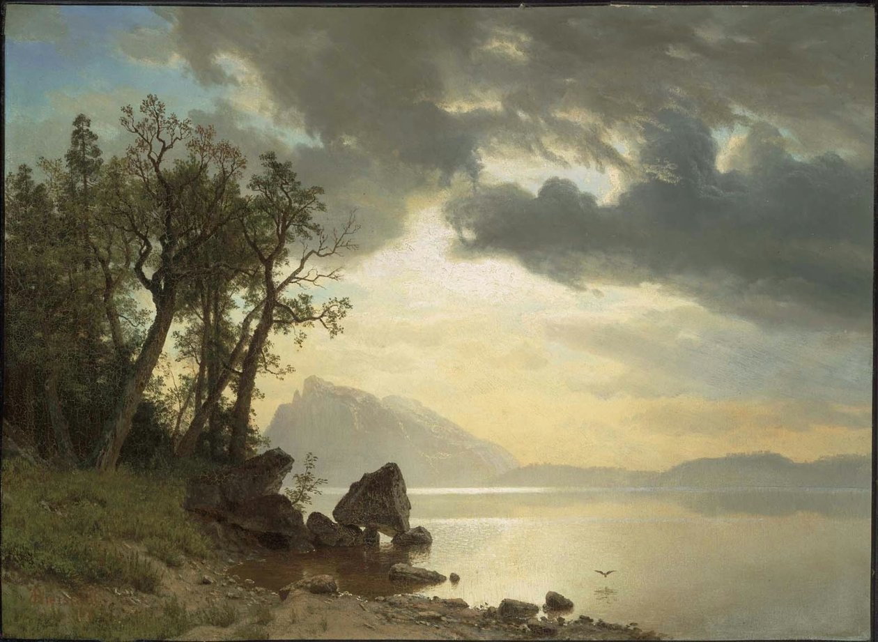 Lake Tahoe, Kalifornien von Albert Bierstadt