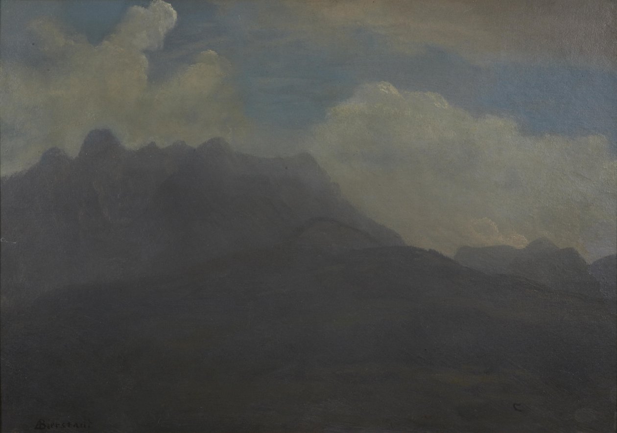 Berge und Vorgebirge von Albert Bierstadt