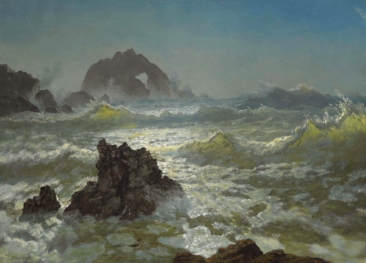 Seal Rock, Kalifornien von Albert Bierstadt