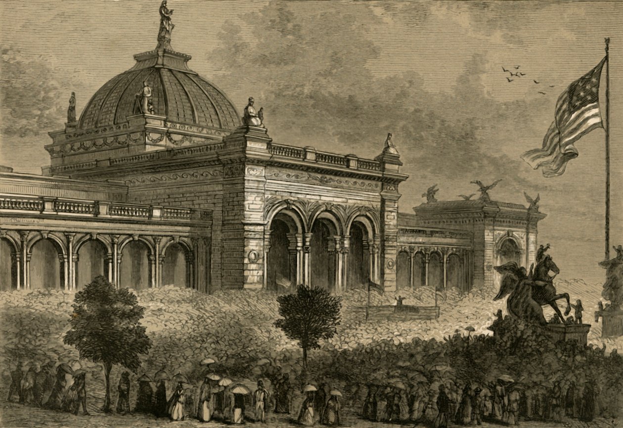 Eröffnung der Centennial-Ausstellung, 4. Mai 1876, 1878 von Albert Bobbett