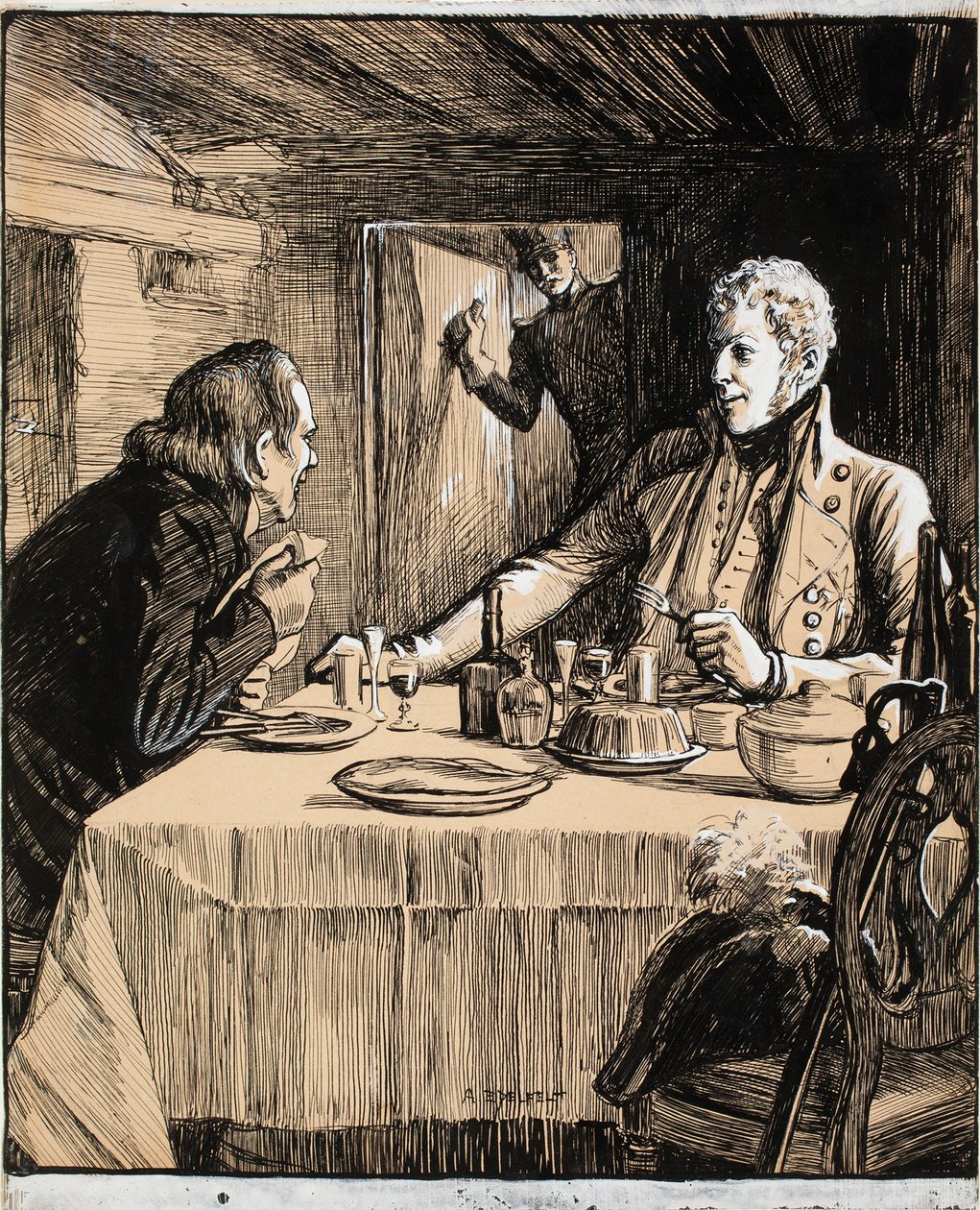 Frühstück in Pardala aus dem Gedicht Sandels von Albert Edelfelt