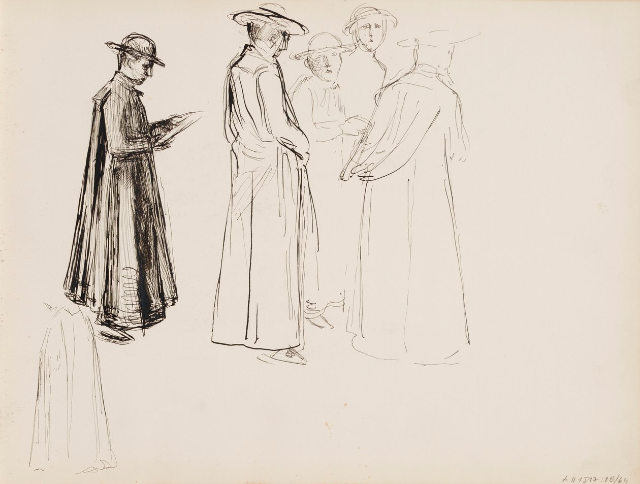 Klerus von Albert Edelfelt