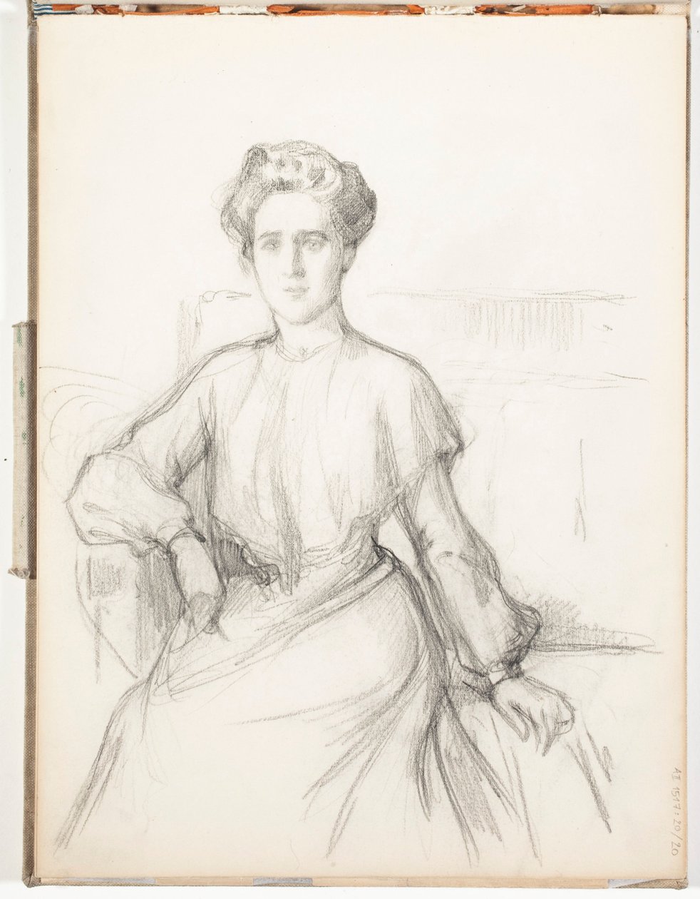 Ohne Titel von Albert Edelfelt