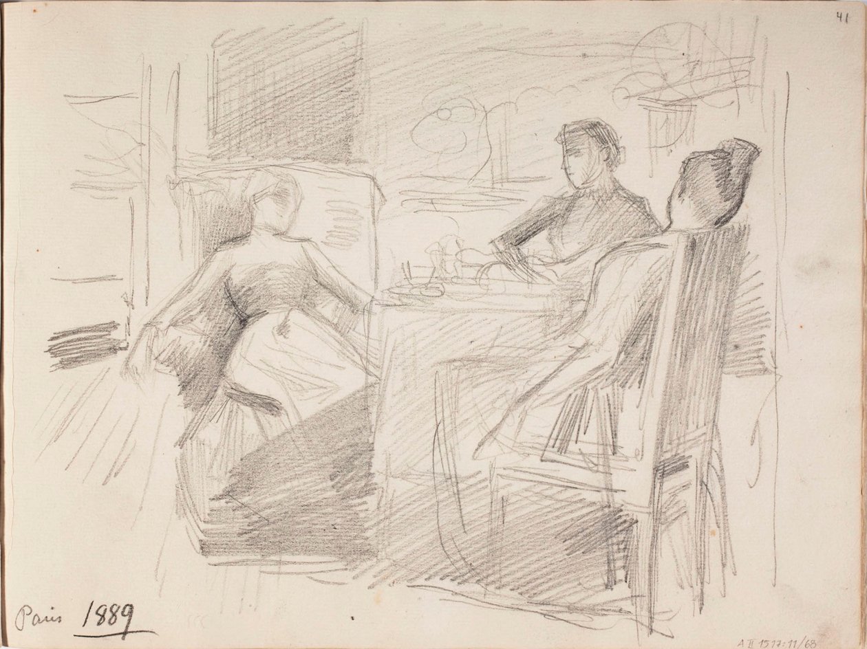 Ohne Titel von Albert Edelfelt