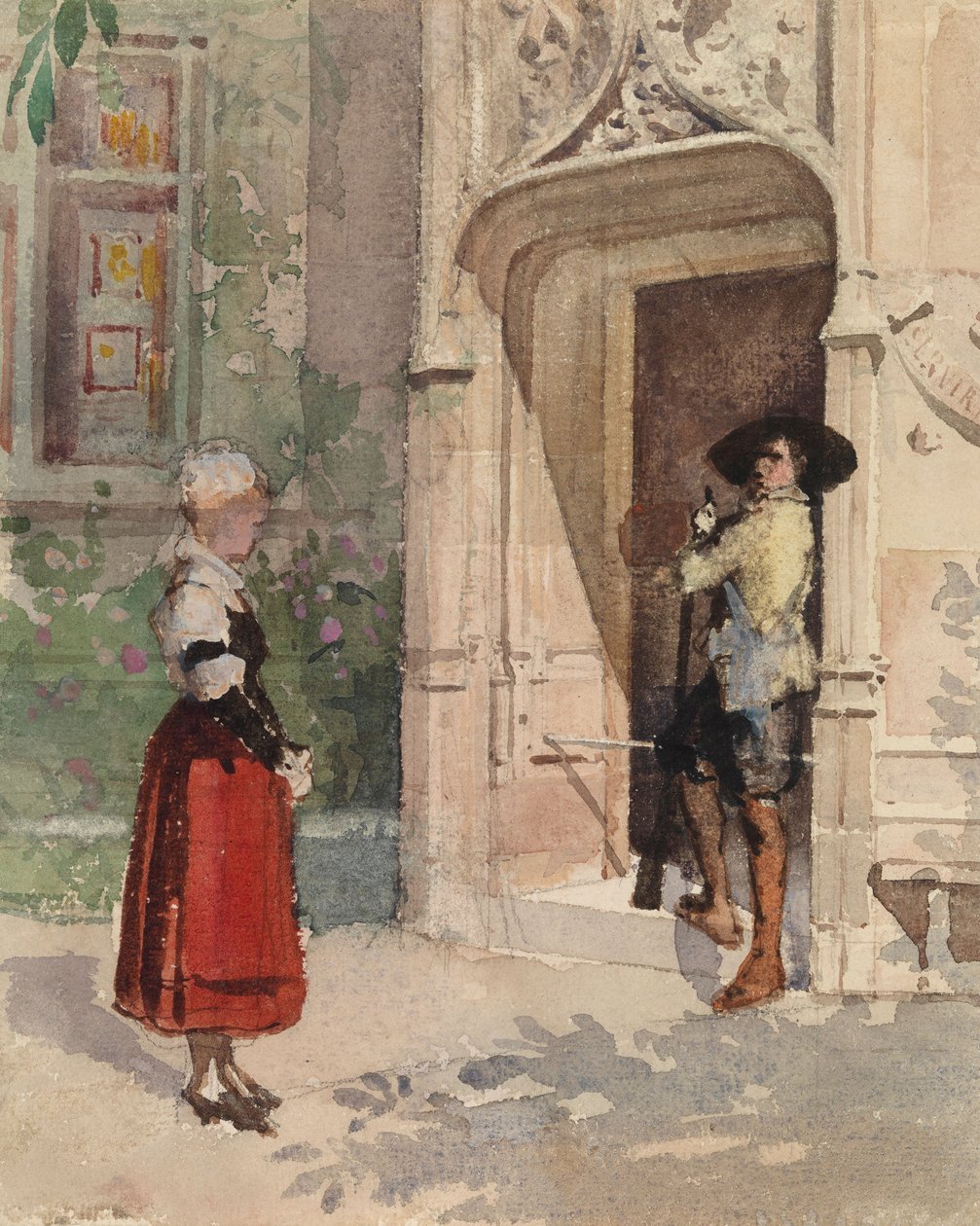 Ohne Titel von Albert Edelfelt