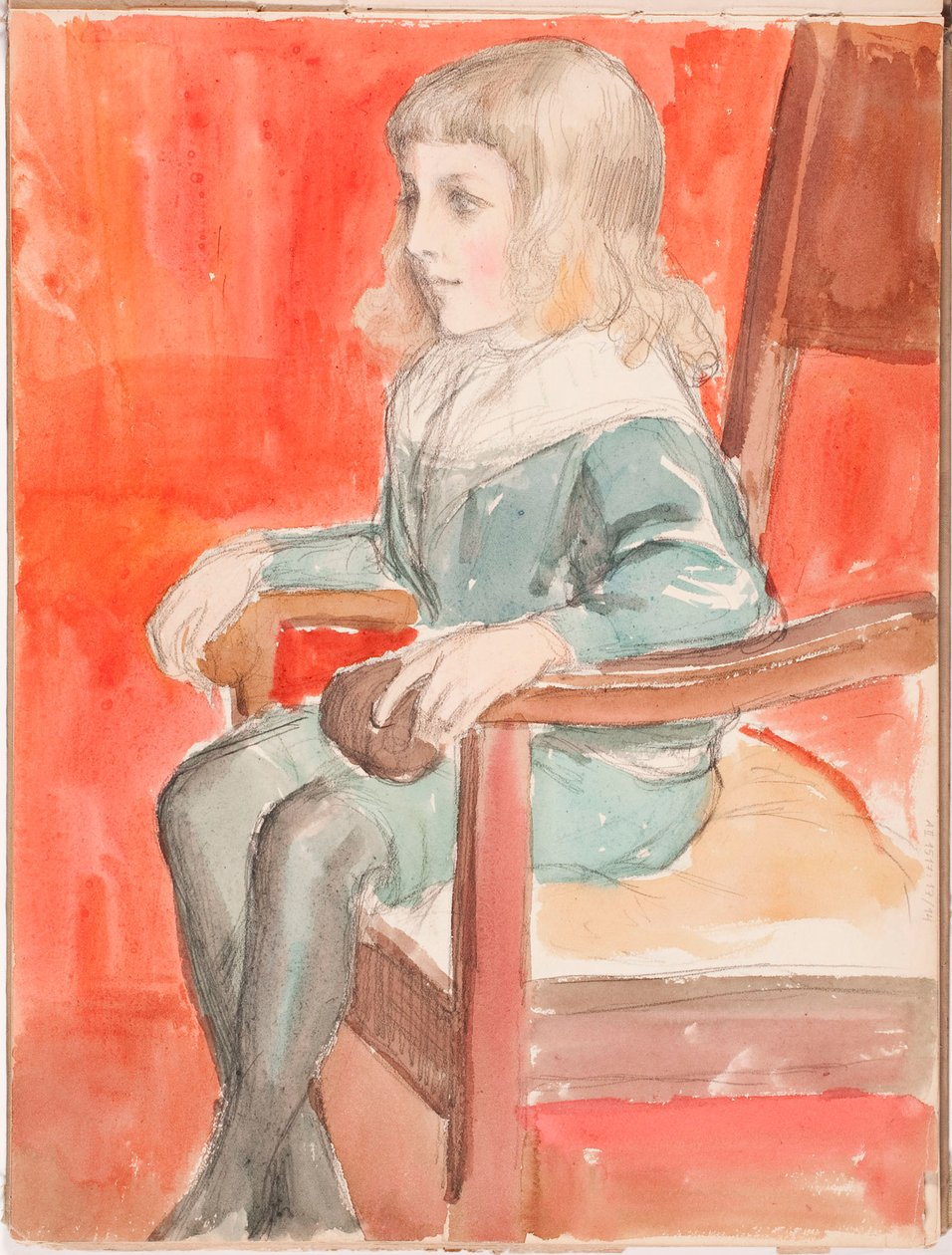 Ohne Titel von Albert Edelfelt