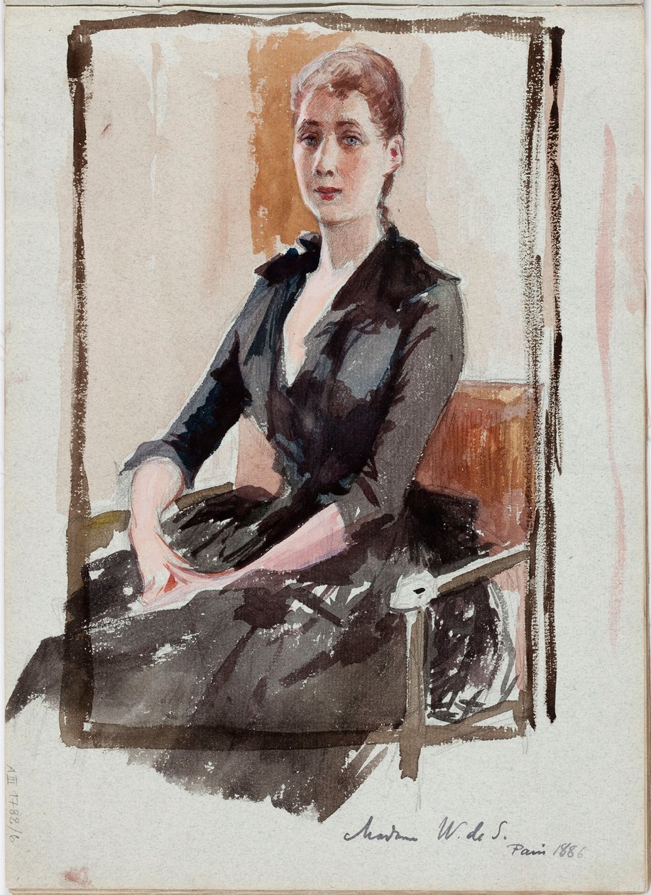 Ohne Titel von Albert Edelfelt