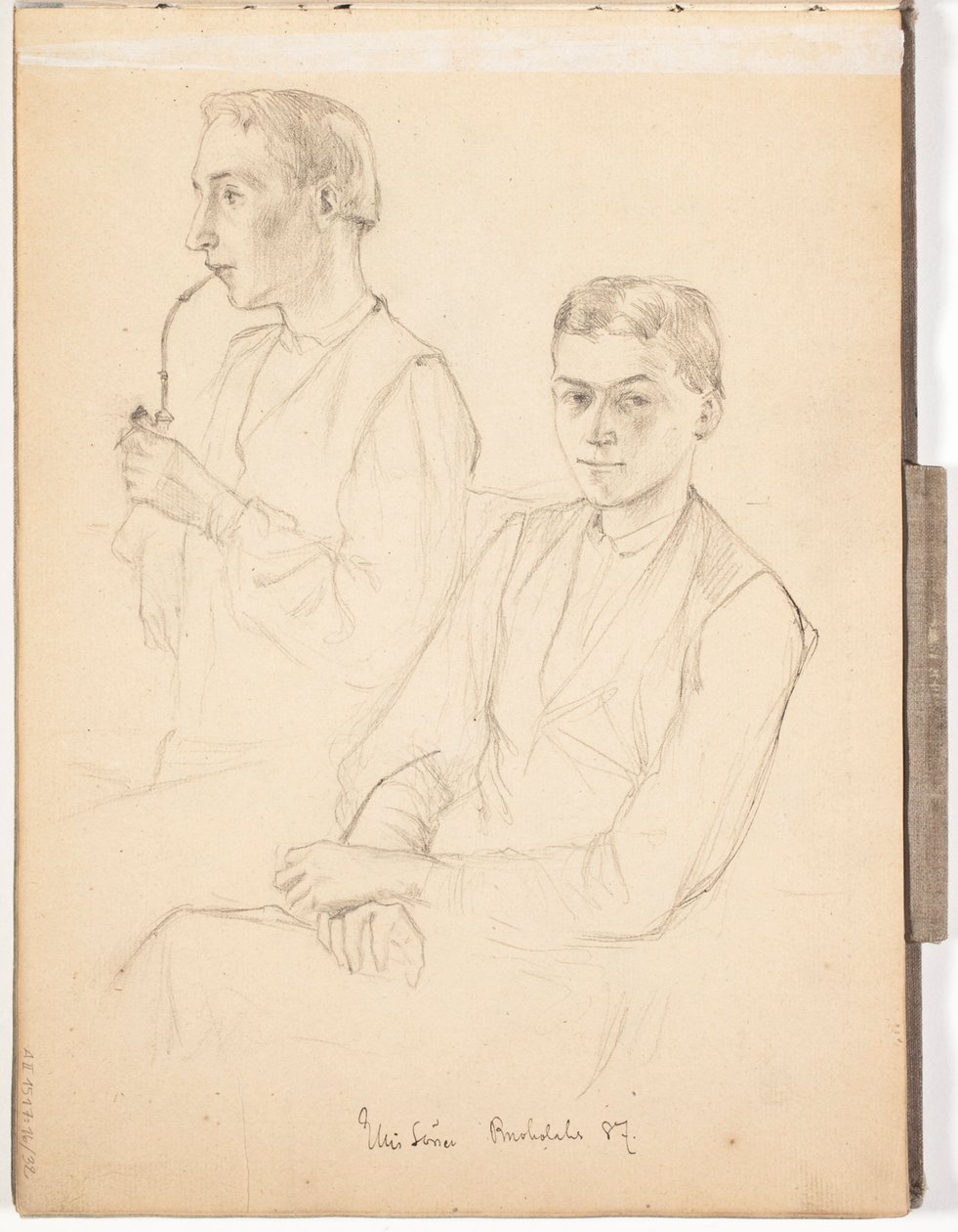 Ohne Titel von Albert Edelfelt