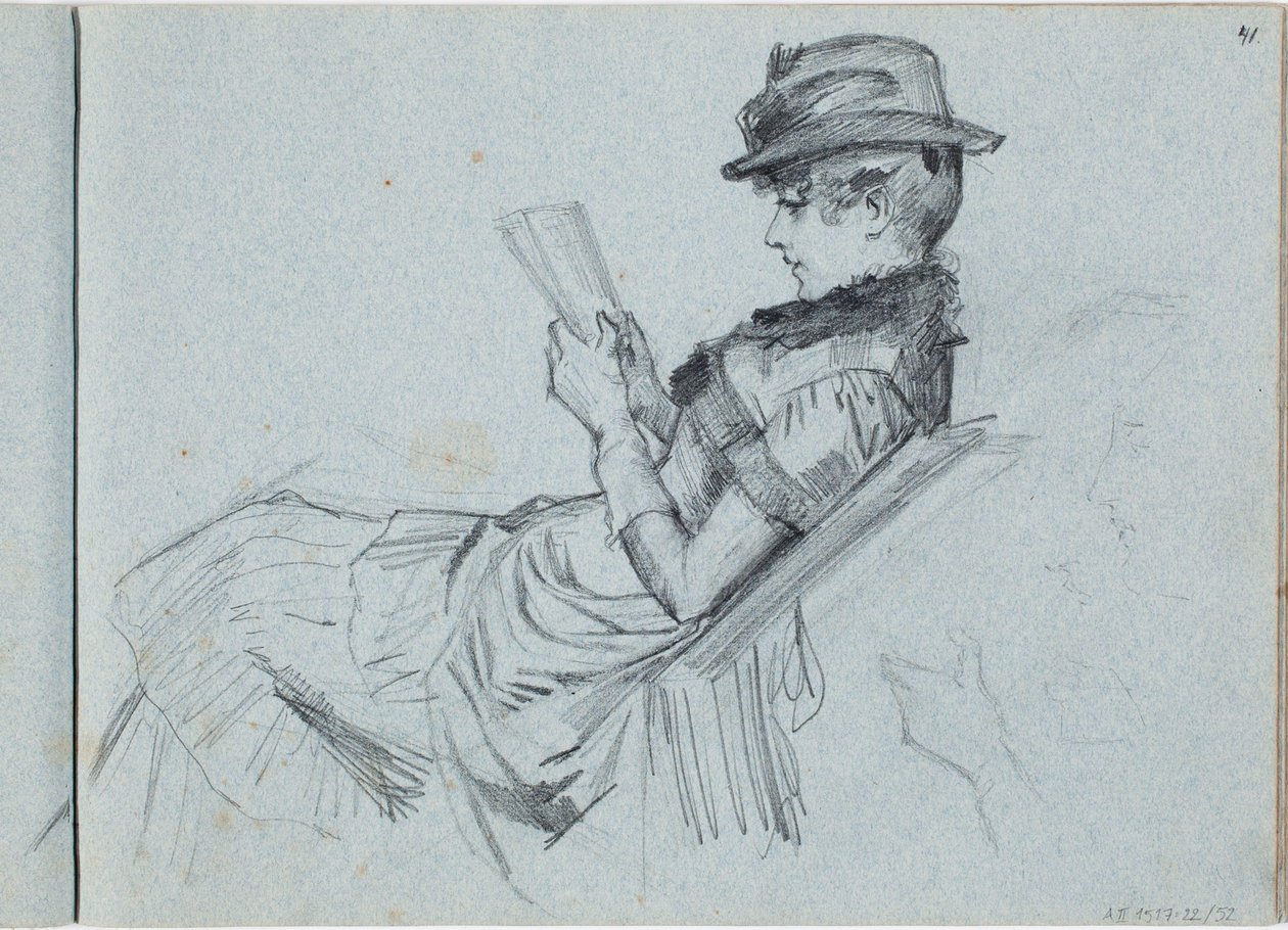 Ohne Titel von Albert Edelfelt